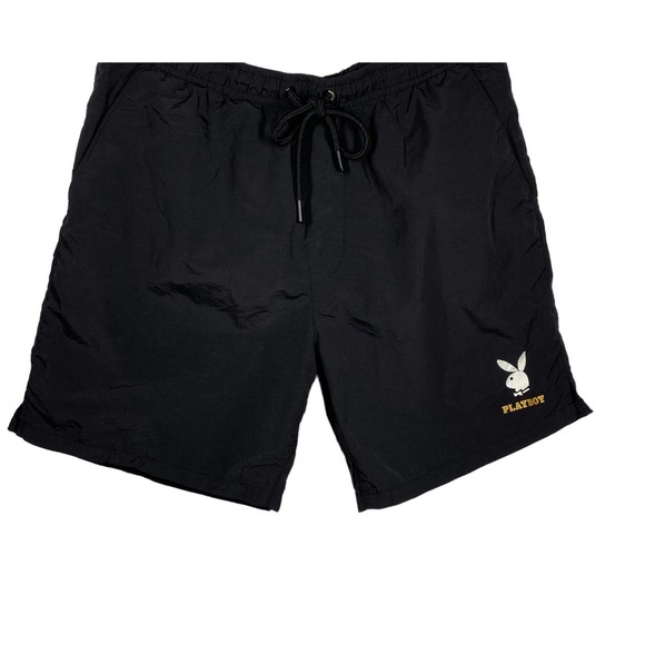 PacSun Other - PacSun Playboy Swim Trunks Bathing Suit Black Size Large